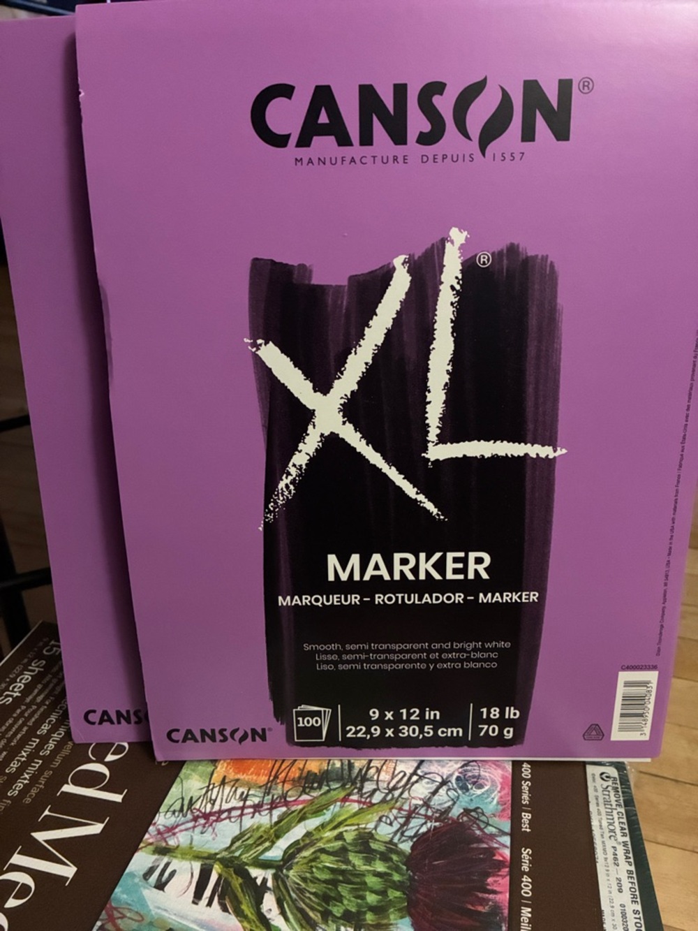 Canson XL Marker Pad - Lavender Cover